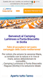 Mobile Screenshot of campingluminoso.com
